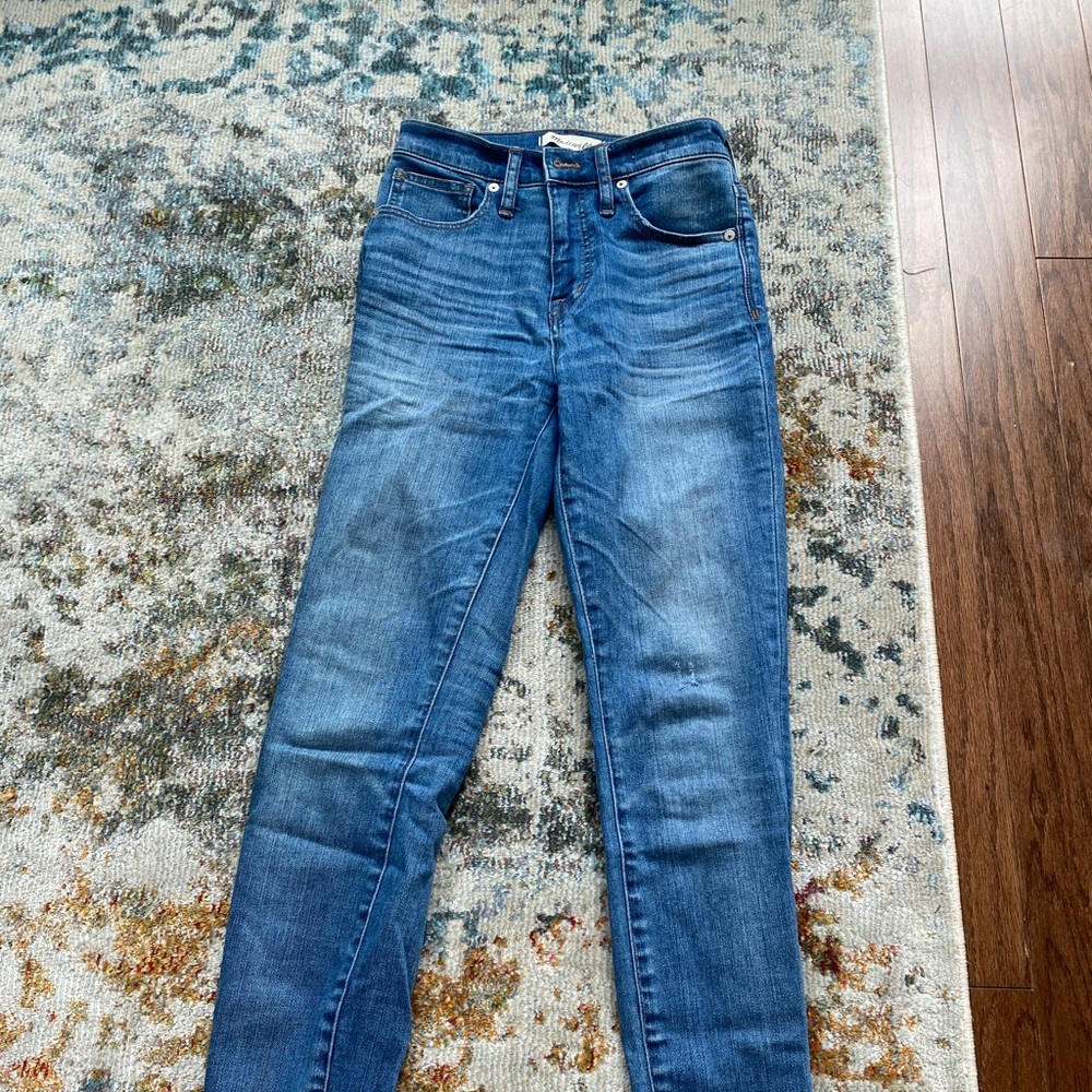 NEVER WORN Madewell fringe jeans